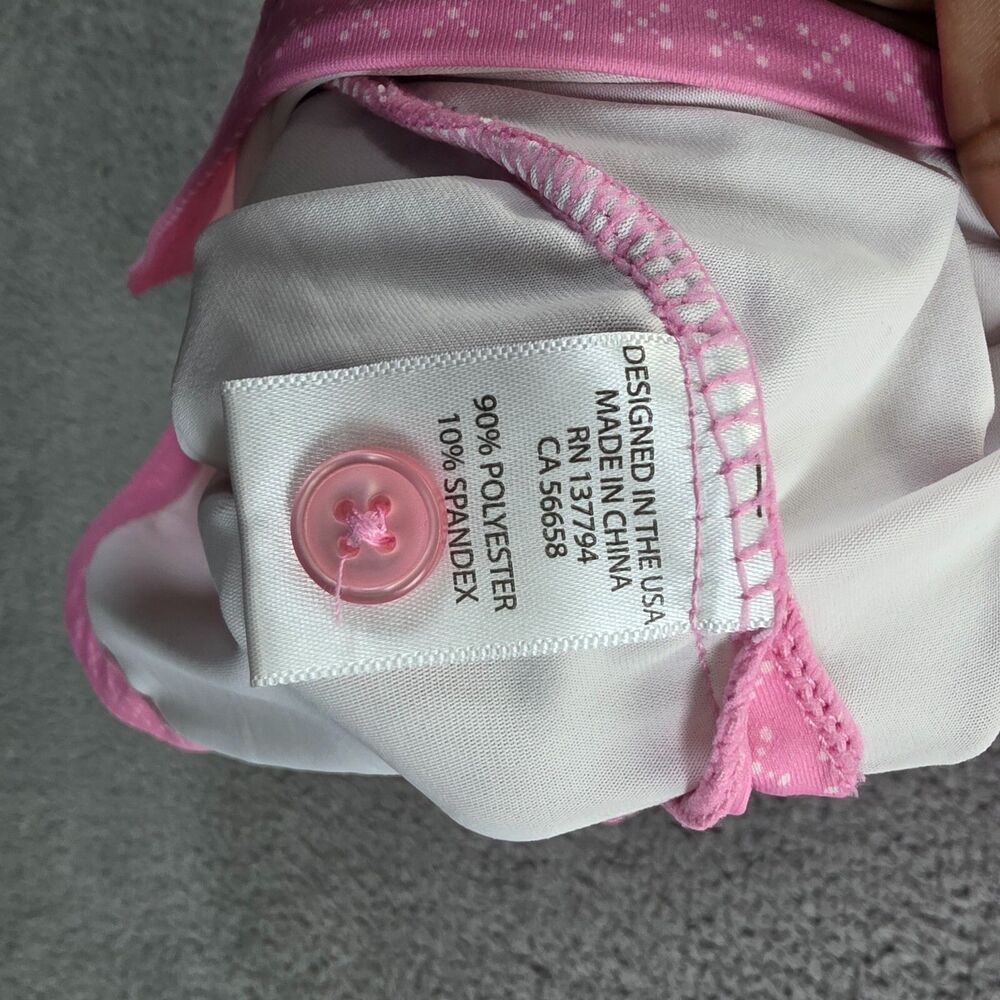 US Open Men's Pink Los Angels Country Club Polo Shirt 123rd Size L - Picture 5 of 9